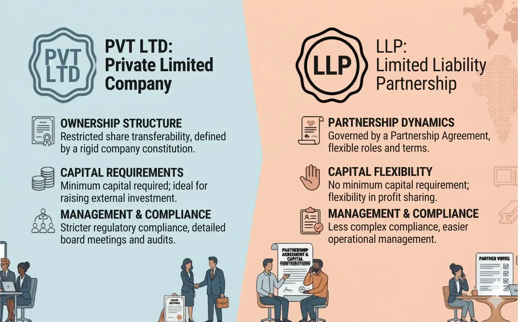 PVT LTD / LLP